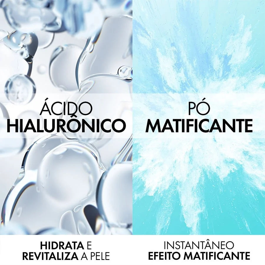 Gel Hidratação Facial Pele Oleosa e Mista Efeito Matte Vichy Minéral 89 Sorbet 48h 50ml