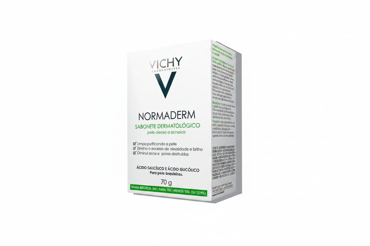 Sabonete em Barra Vichy Normaderm 70g
